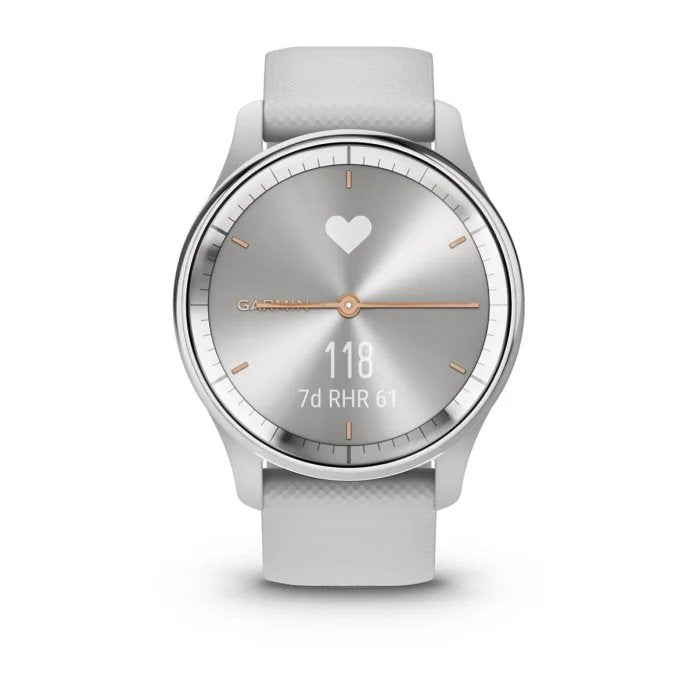 Smartwatch  Garmin Vivomove Trend Lcd 40 Mm Híbrido 254 X 346 Pixeles Pantalla Táctil Plata Gps (Satélite)