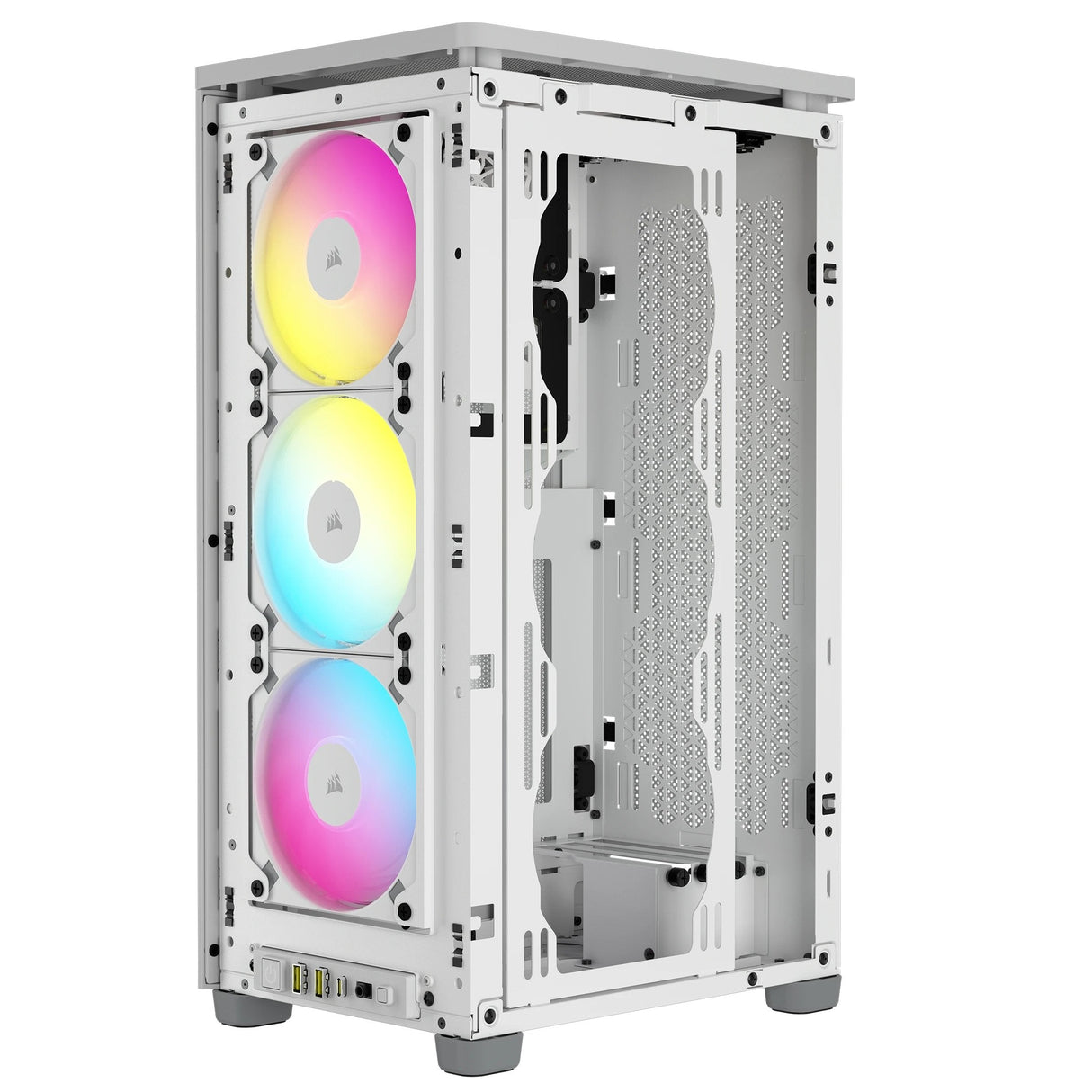 Caja Mini Itx Icue 2000d Rgb Airflow White Corsair