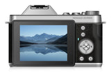 Cámara Prixton Nomad Dc950 64mp 4k 3840p 85 Min Autonomía Pantalla 2.88? Ips 640 X 480 Función Anti Shake Negro
