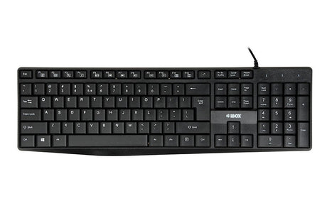 EAN 5903968681289 - iBox IKC2010B teclado Hogar USB QWERTY Inglés Negro imagen 1