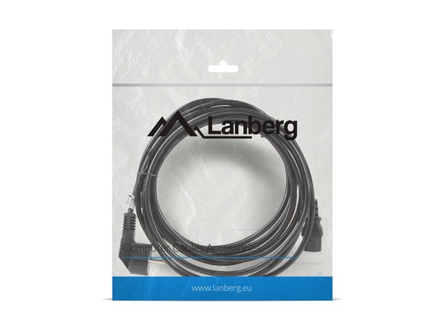Lanberg Cable De Alimentacion Ca-C13c-11cc-0100-Bk Conectores Schuko / Iec320 C13 10 Metros