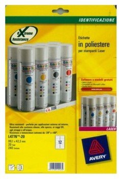 Avery Zweckform Heavy Duty 99,1 X 42,3 Mm
