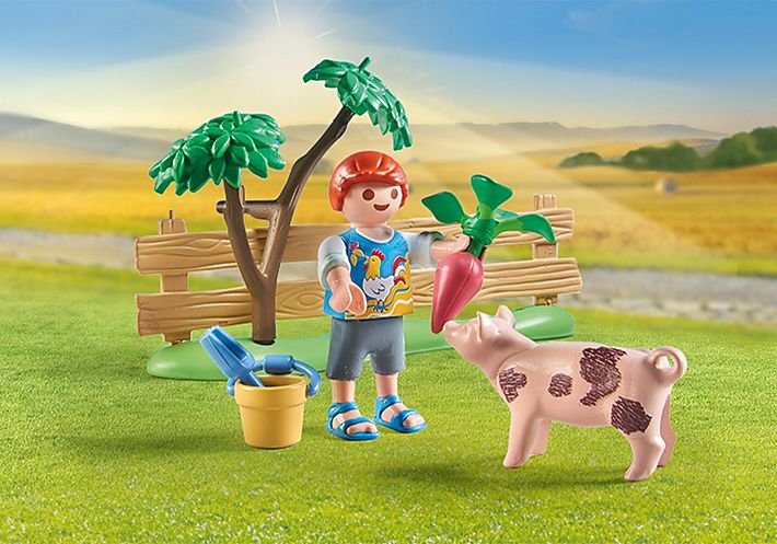 Playmobil 71443 Campo Huerto Idílico En Casa De Los Abuelos