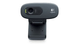 Logitech Hd Webcam C270 Cámara Web 3 Mp 1280 X 720 Pixeles Usb 2.0 Negro, Gris