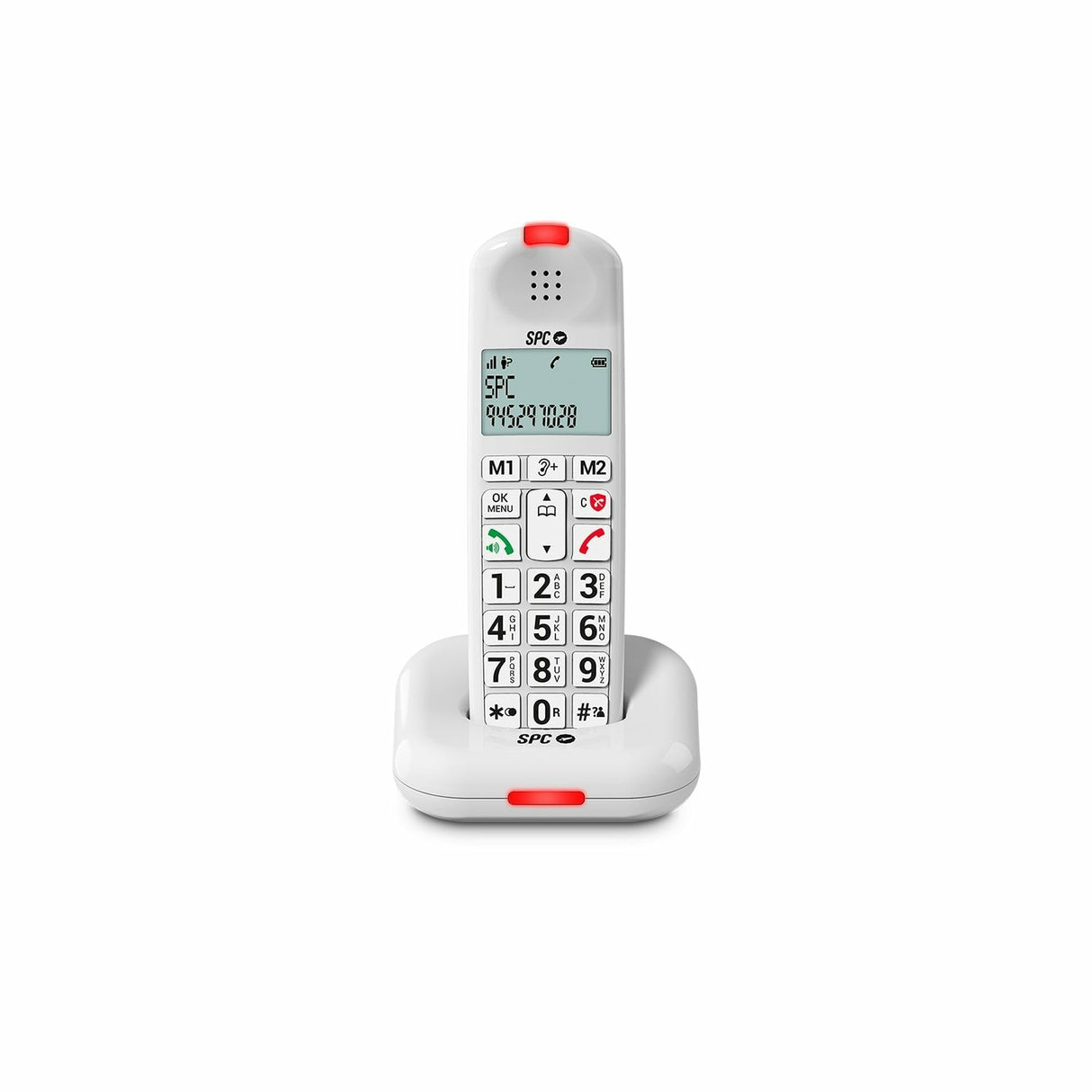 Telefono Inalámbrico Spc 7612b  Comfort Kairo Blanc