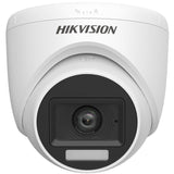 Hikvision Ds-2ce76u0t-Lpf(2.8mm) Cámara Turret Fija 4k Con Luz Híbrida Inteligente