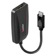 EAN 4002888433372 - Lindy 43337 adaptador de cable de vídeo 0,13 m USB Tipo C DisplayPort Negro imagen 1