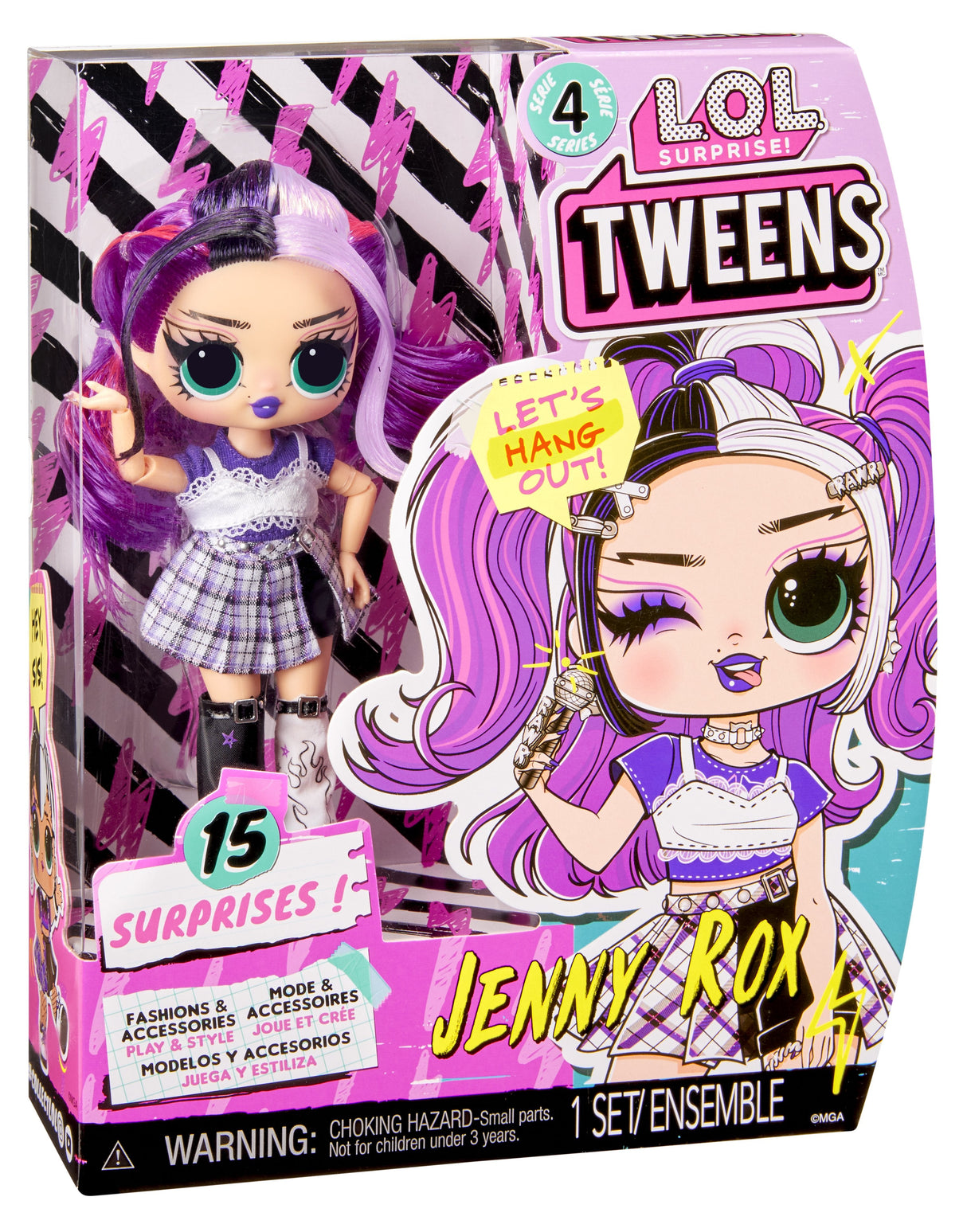 Muñeca Mga Entertainment L.O.L. Surprise Tweens Serie 4 - Jenny Rox, 588719euc
