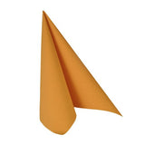 Papstar Royal Collection - Serviette - Tamaño 40 X 40 Cm - Einweg - Naranja (Paquete De 50)