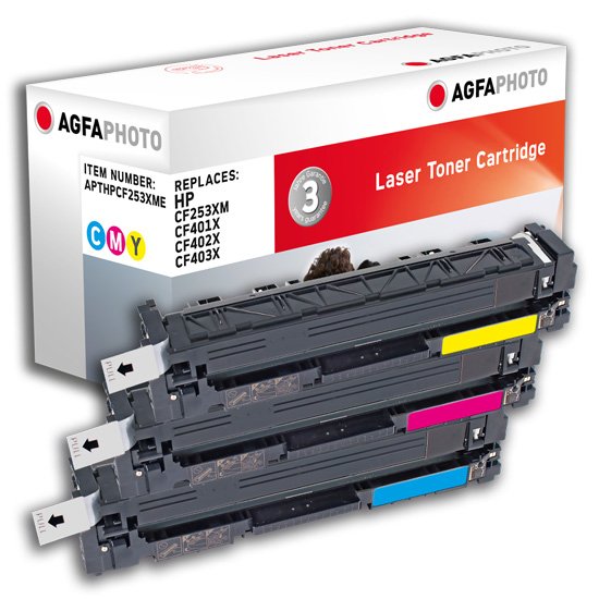 Agfa Photo Multipack Cian / Magenta / Amarillo Apthpcf253xme