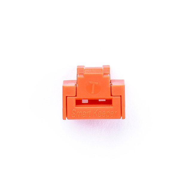 Bloqueador Smartkeeper Basic "Puerto Rj45" Naranja 12 Piezas.