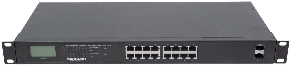 EAN 0766623561259 - Intellinet 561259 switch No administrado Gigabit Ethernet (10/100/1000) Energía sobre Ethernet (PoE) Negr imagen 3
