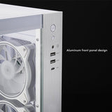 EAN 753263079145 - Chieftec GM-30W-TG-OP carcasa de ordenador Cubo Blanco imagen 10