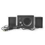 Nedis Altavoces  Gaming Altavoz: 2.1 Alimentado Por Usb 3.5 Mm Macho 33 W Led