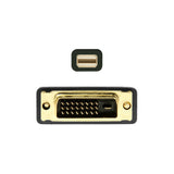 EAN 8436574703702 - AISENS A125-0363 adaptador de cable de vídeo 2 m Mini DisplayPort DVI Negro imagen 2