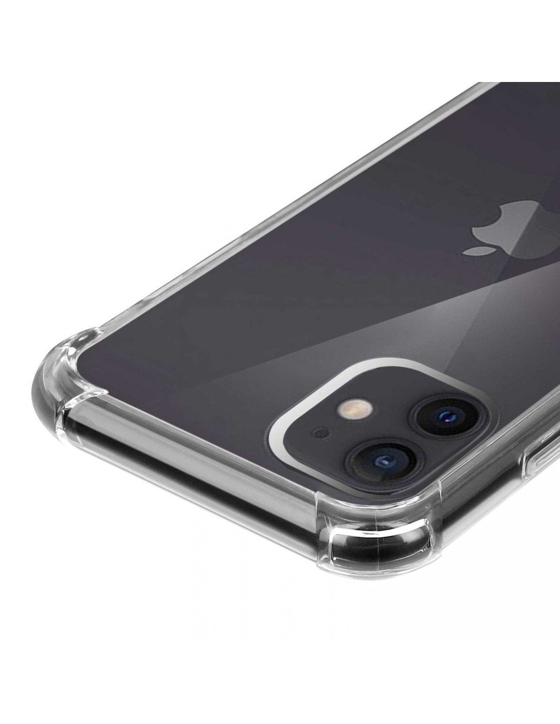 Akashi Funda Trasera Silicona Transparente Apple Iphone 12