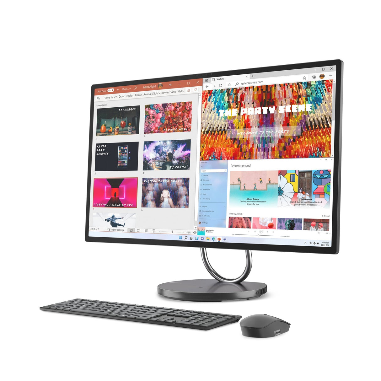 All In One Lenovo Yoga Aio 9 32irh8 Intel® Core I9 I9-13900h 80 Cm (31.5") 3840 X 2160 Pixeles Pc Todo En Uno 32 Gb Lpddr5-Sdram 1 Tb Ssd Nvidia Geforce Rtx 4050 Windows 11 Home Wi-Fi 6e (802.11ax) Gris