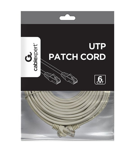 EAN 8716309102018 - Gembird PP6U-20M cable de red Gris Cat6 U/UTP (UTP) imagen 6