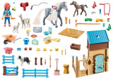Playmobil 71353 Caballos De La Cascada Amelia & Whisper Con Caja De Caballos, Juguete De Construcción 71353