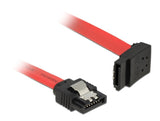 Delock Cable Sata 6 Gb/S Gerade > Sata Oben 20 Cm Rojo