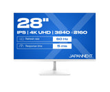 EAN 4589511175859 - JAPANNEXT JN-IPS280UHD60F-PW pantalla para PC 71,1 cm (28") 3840 x 2160 Pixeles 4K Ultra HD LCD Blanco imagen 4