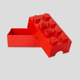 Room Copenhagen Lego Fiambrera Roja, Caja De Almacenamiento (Rojo)