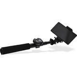 Inline Selfie Stick 4 Patas Con Mini Trípode Aluminio Negro Máx. 0,75 M