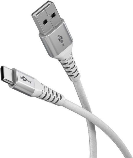 EAN 4040849745300 - Goobay 74530 cable USB USB 2.0 1 m USB C USB A Blanco imagen 1