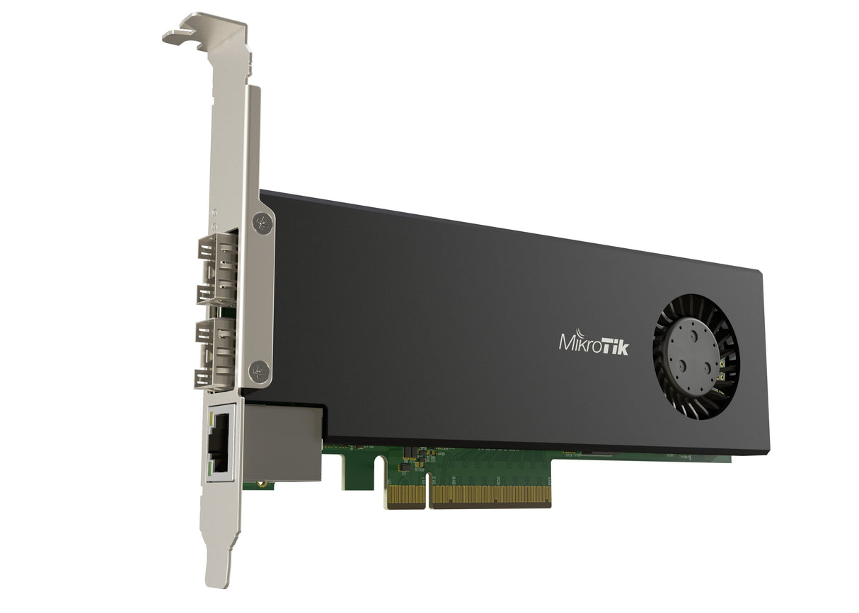 Mikrotik Ccr2004-1g-2xs-Pcie Cloud Core Router En Formato Pcie, Para Conexi&Oacute N Directa A Servidores