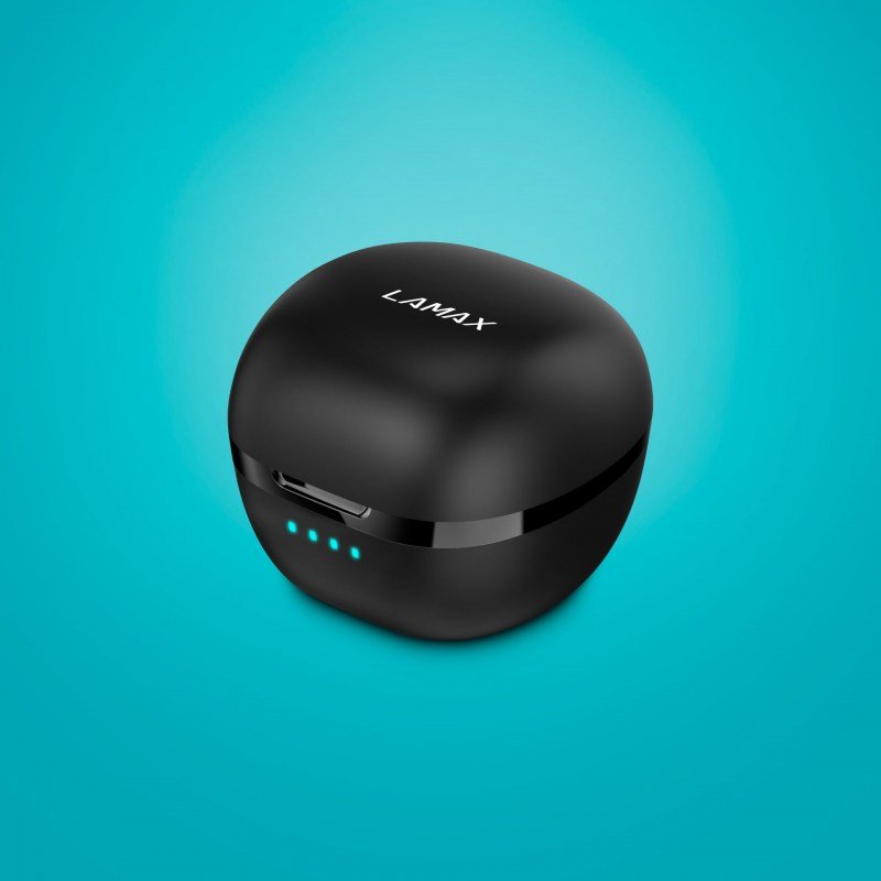Lamax Dots2 Play Auriculares Inalámbrico Dentro De Oído Llamadas/Música Usb Tipo C Bluetooth Negro