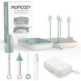 Momcozy - 7-In-1 Tragbares Flaschenreinigungsbürstenset
