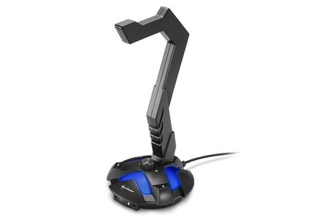 EAN 4044951019045 - Sharkoon X-Rest 7.1 Soporte activo para teléfono móvil Auriculares, Auriculares Negro imagen 1