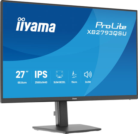 EAN 4948570126781 - iiyama ProLite XB2793QSU-B1 pantalla para PC 68,6 cm (27") 2560 x 1440 Pixeles Quad HD LED Negro imagen 5