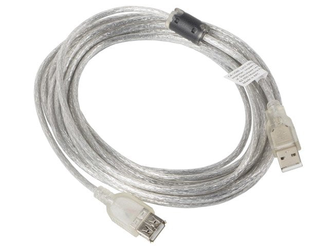 Cable Lanberg Ca-Usbe-12cc-0050-Tr Usb 2.0 5 M Usb A Transparente