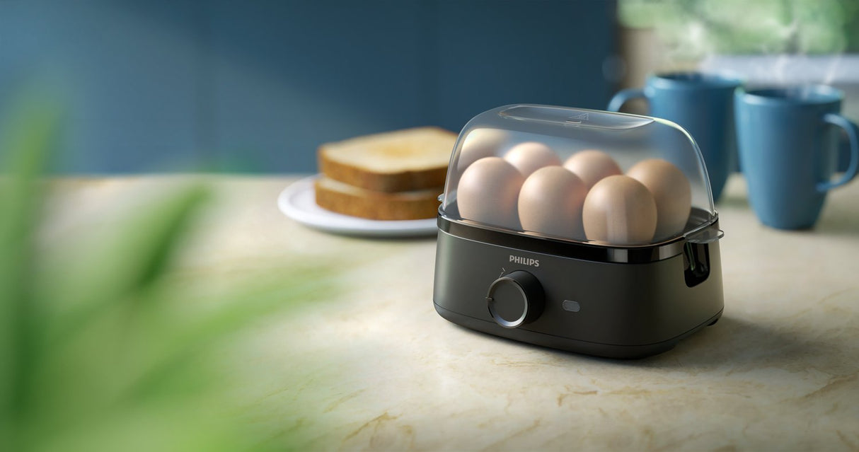 Philips 3000 Series Egg Cooker Hd9137/90 Huevos Perfectamente Cocinados Cada Día