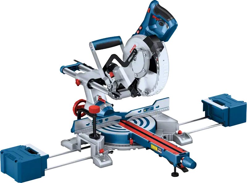 Tronzadora E Ingletadora Bosch Professional Gcm 305-216 D Azul, 1200 Vatios