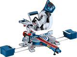 Tronzadora E Ingletadora Bosch Professional Gcm 305-216 D Azul, 1200 Vatios
