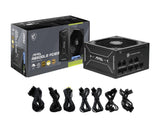 Fuente De Alimentación Msi Mag A650gls 650w 80 Plus Gold Modular Pcie 5.0