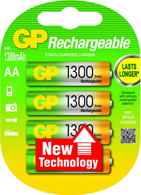 EAN 4891199042911 - GP Batteries AA Batería recargable Níquel-metal hidruro (NiMH) imagen 1