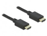 Cable Hdmi De Alta Velocidad De Delock 48 Gbps 8k 60hz Negro, 1 Metro 85384