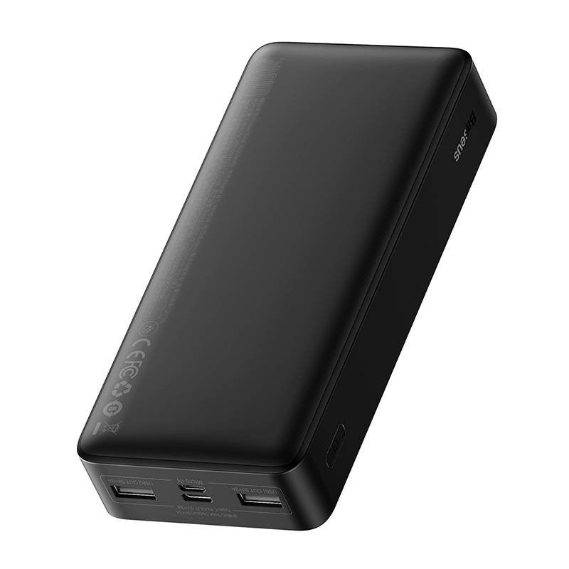 Baseus Ppbd050101 Batería Externa Polímero De Litio 20000 Mah Negro
