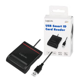 Lector De Tarjetas Externo Logilink Dni Criptograficas/Negro Cr0047