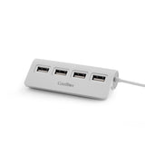 Coolbox Hub 4 Puertos Usb 2.0 Aluminio