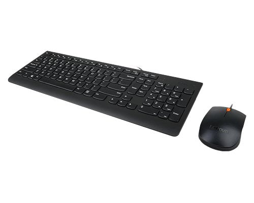 EAN 0190793628601 - Lenovo 300 teclado Ratón incluido Universal USB QWERTY Inglés de EE. UU. Negro imagen 2