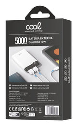 EAN 8434847069609 - COOL Accesorios 8434847069609 Polímero de litio 5000 mAh Blanco imagen 3