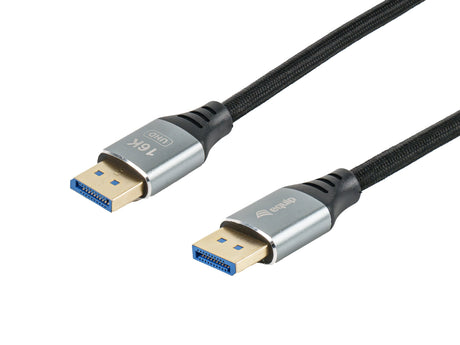 EAN 4015867239032 - Equip 119283 cable DisplayPort 3 m Plata, Negro imagen 2