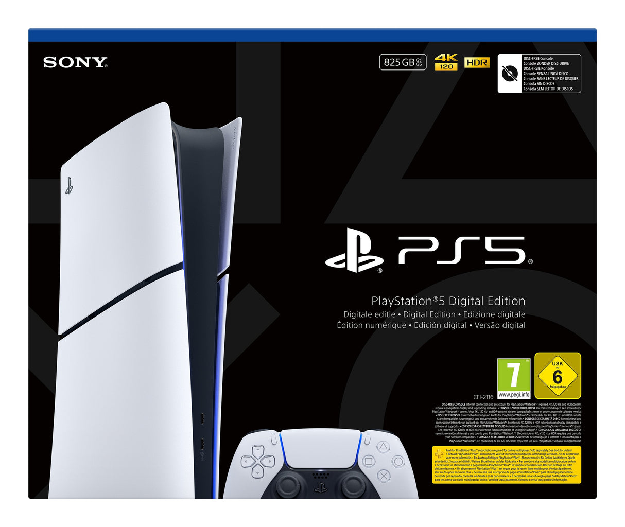 Consola Sony Playstation Digital Slim E-Chassis