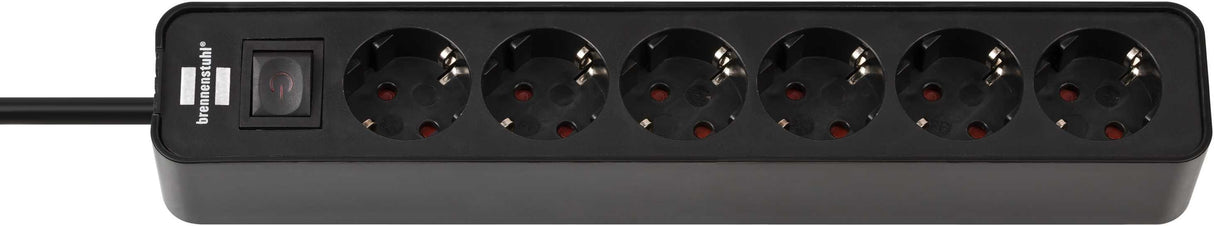 EAN 4007123647903 - Brennenstuhl 1153260000 base múltiple 1,5 m 6 salidas AC Interior Negro imagen 1