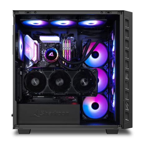 EAN 4044951041145 - Sharkoon REBEL C80M RGB Midi Tower Negro imagen 12