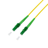 Logilink Fiber Simplex Patch Cord, Os2 Sm G.657.A2, Lc Apc To Lc Apc, 0.5 M